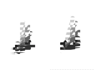 Wall Toilet Tissue Holder in Matte Black